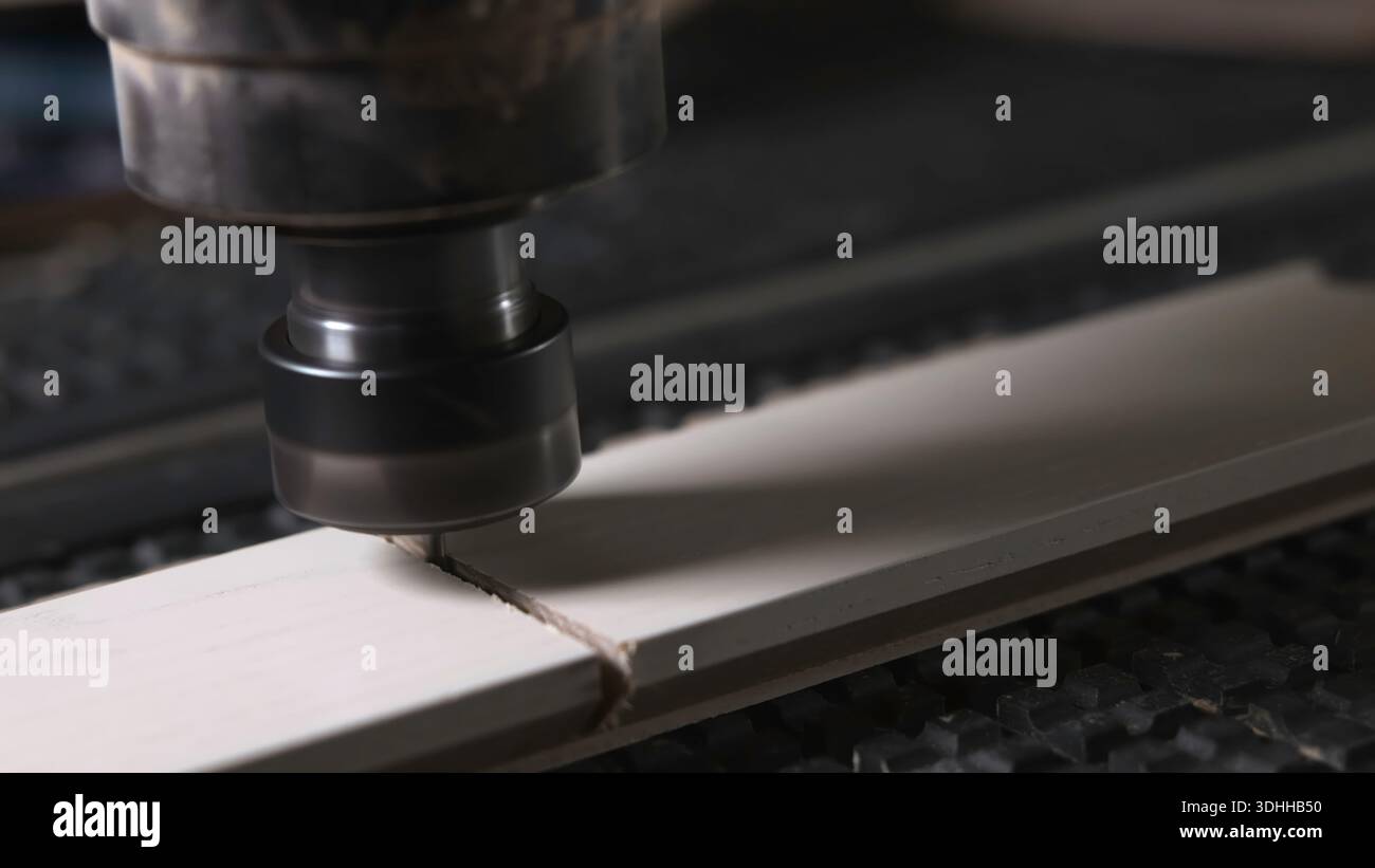 Un'accurata lavorazione del sigillante e dettagli di precisione, la precisione meticolosa della giunzione garantisce una qualità di finitura impeccabile. Supporto Foto Stock