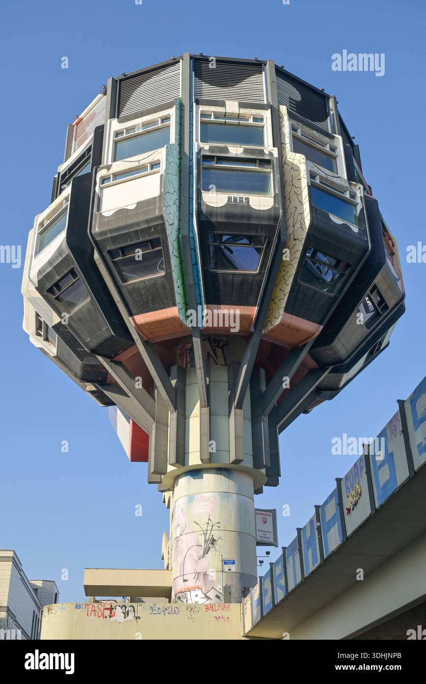 Bierpinsel, Schloßstraße, Steglitz, Bezirk Steglitz-Zehlendorf, Berlino, Germania Foto Stock