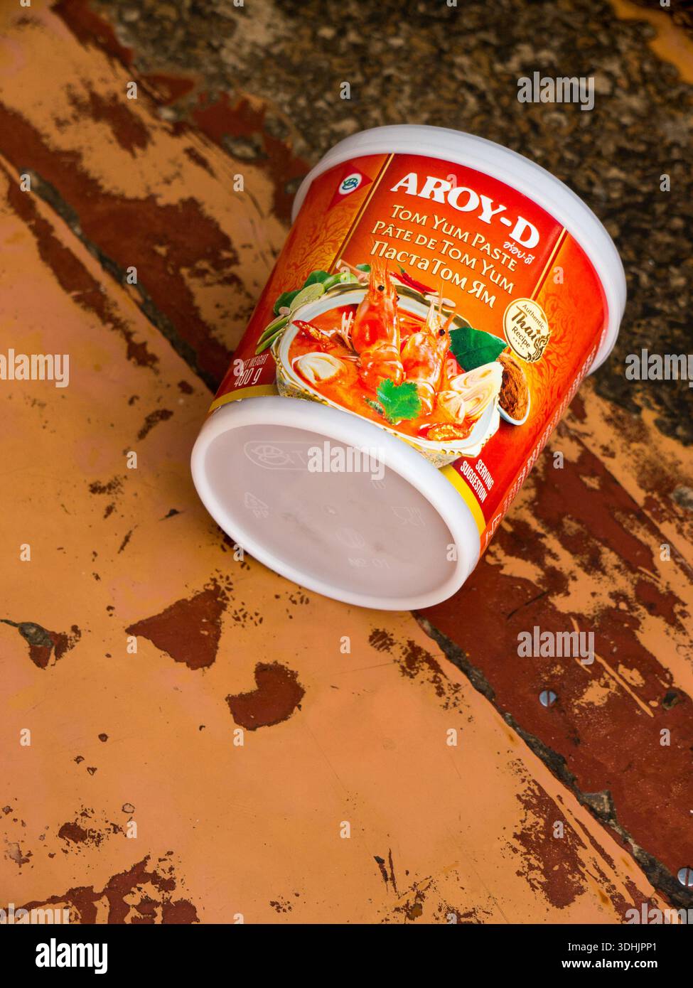 AROY-D Tom Yum Paste. Foto Stock