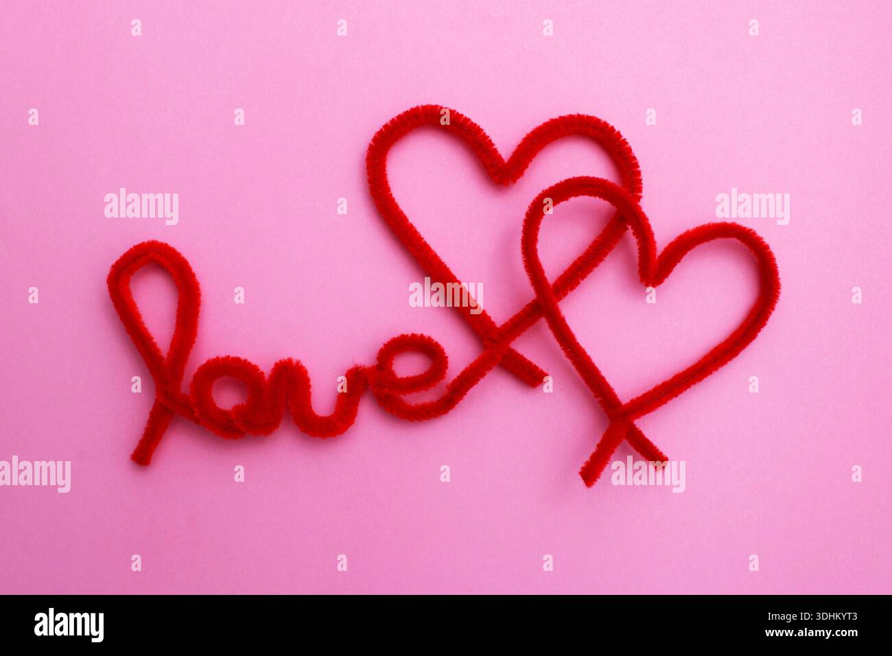 Un paio di cuori che si amano Foto Stock