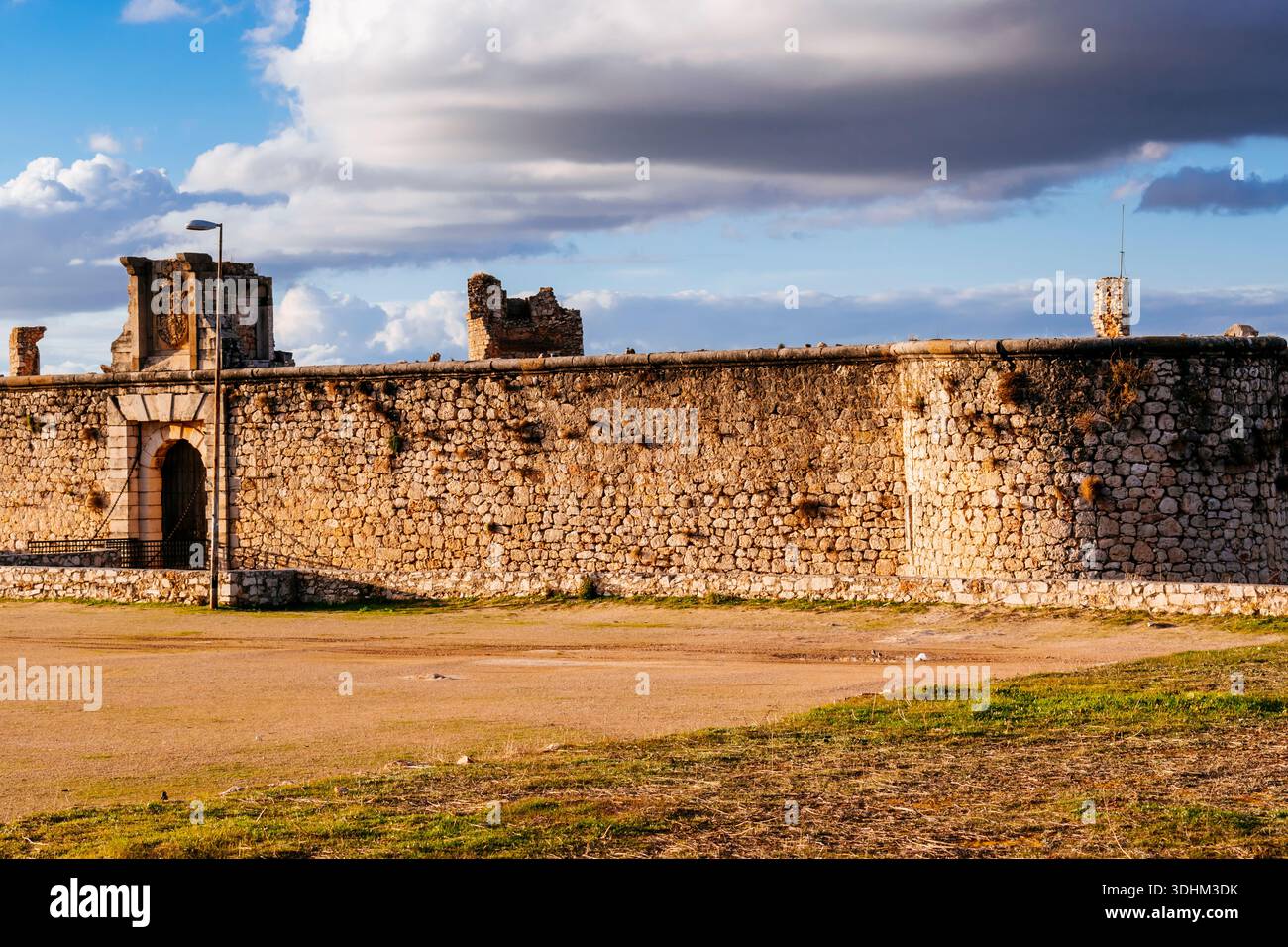 Castello dei conti. Chinchón, Comunidad de Madrid, Spagna, Europa Foto Stock