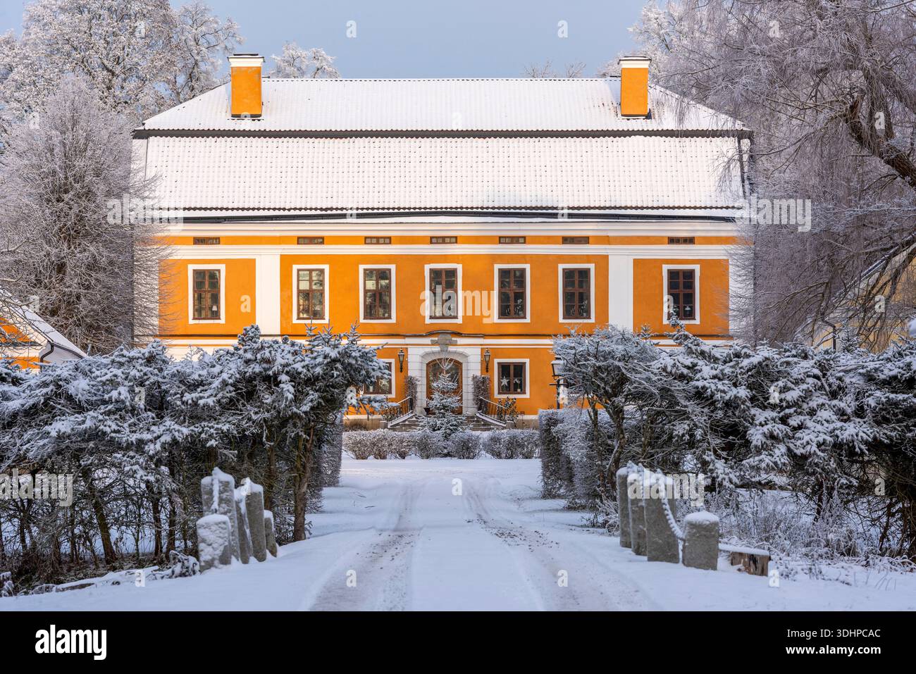 Äs säteri, Mansion, Södermanland, Sörmland, Svezia Foto Stock