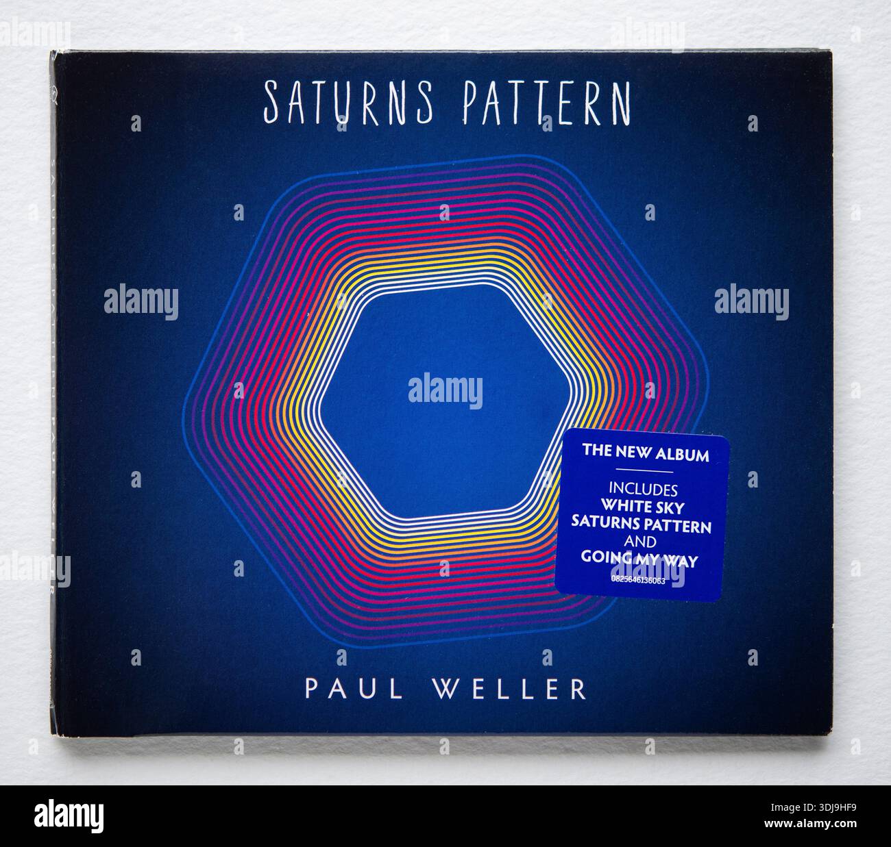 Versione CD di Saturns Pattern, il dodicesimo album solista di Paul Weller, pubblicato nel 2015 Foto Stock
