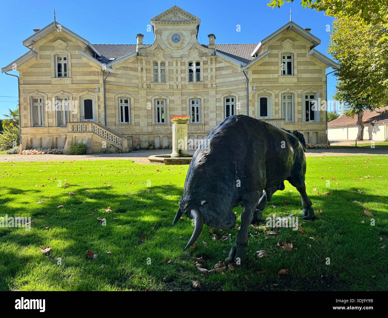 Chateau Maucaillou; Moulis-en-Medoc, Francia Foto Stock