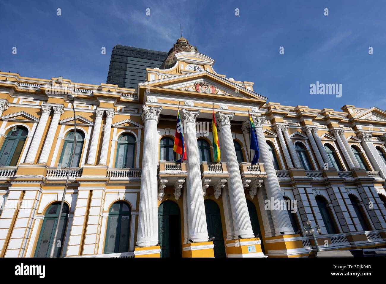 parlamento boliviano a la Paz Foto Stock