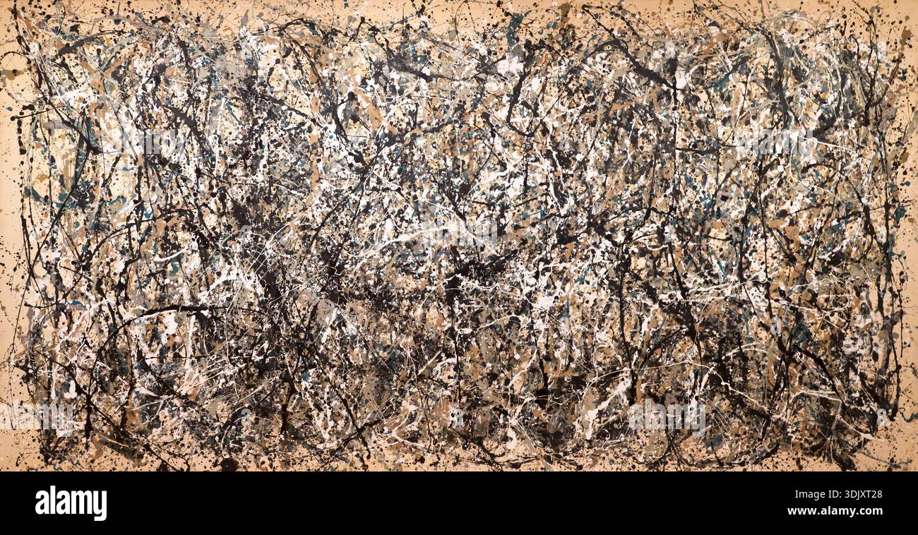 Uno, numero 31, 1950, Jackson Pollock, 1950 Foto Stock