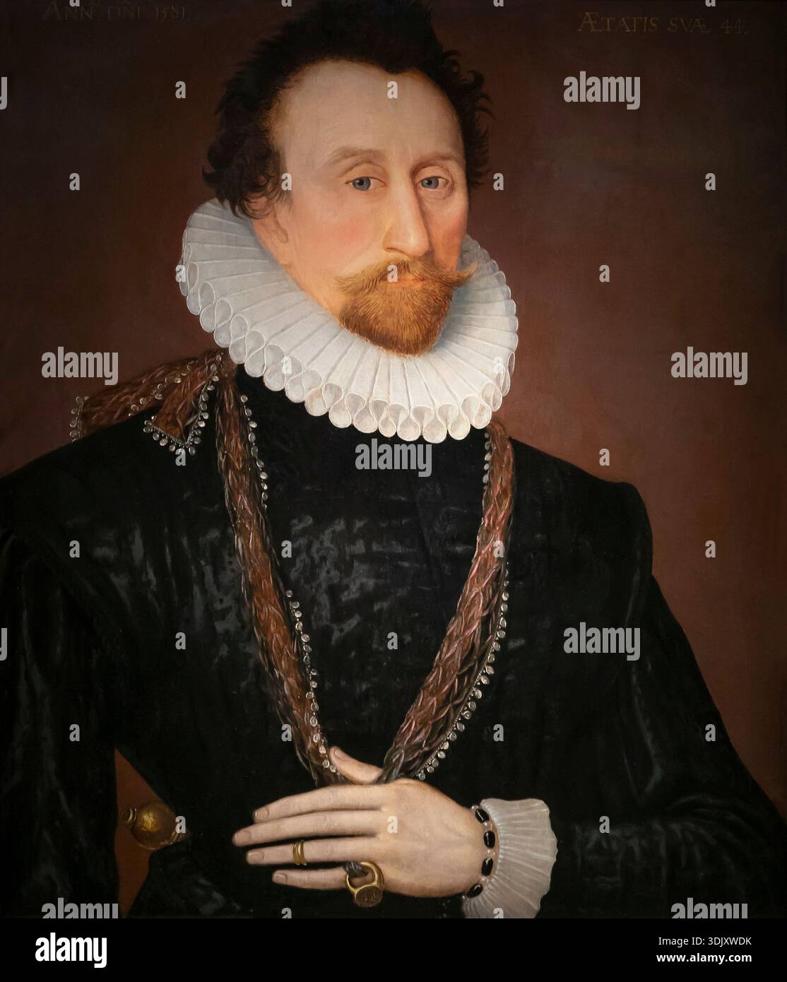 Sir John Hawkins, artista sconosciuto, 1581 anni Foto Stock