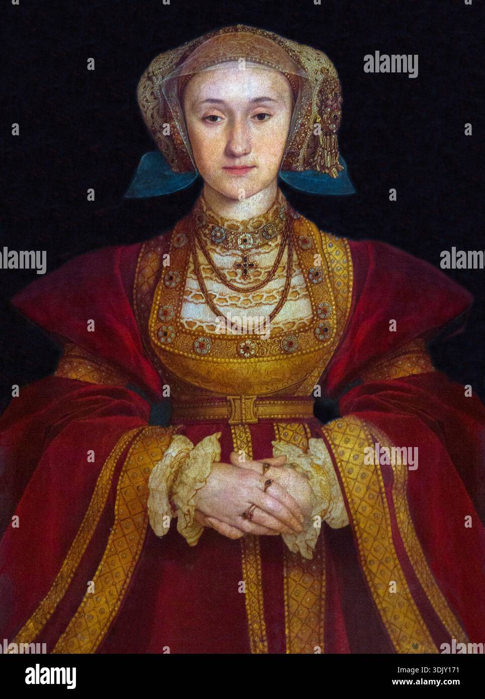 Anna di Cleves, di Hans Holbein il giovane, 1539 Foto Stock