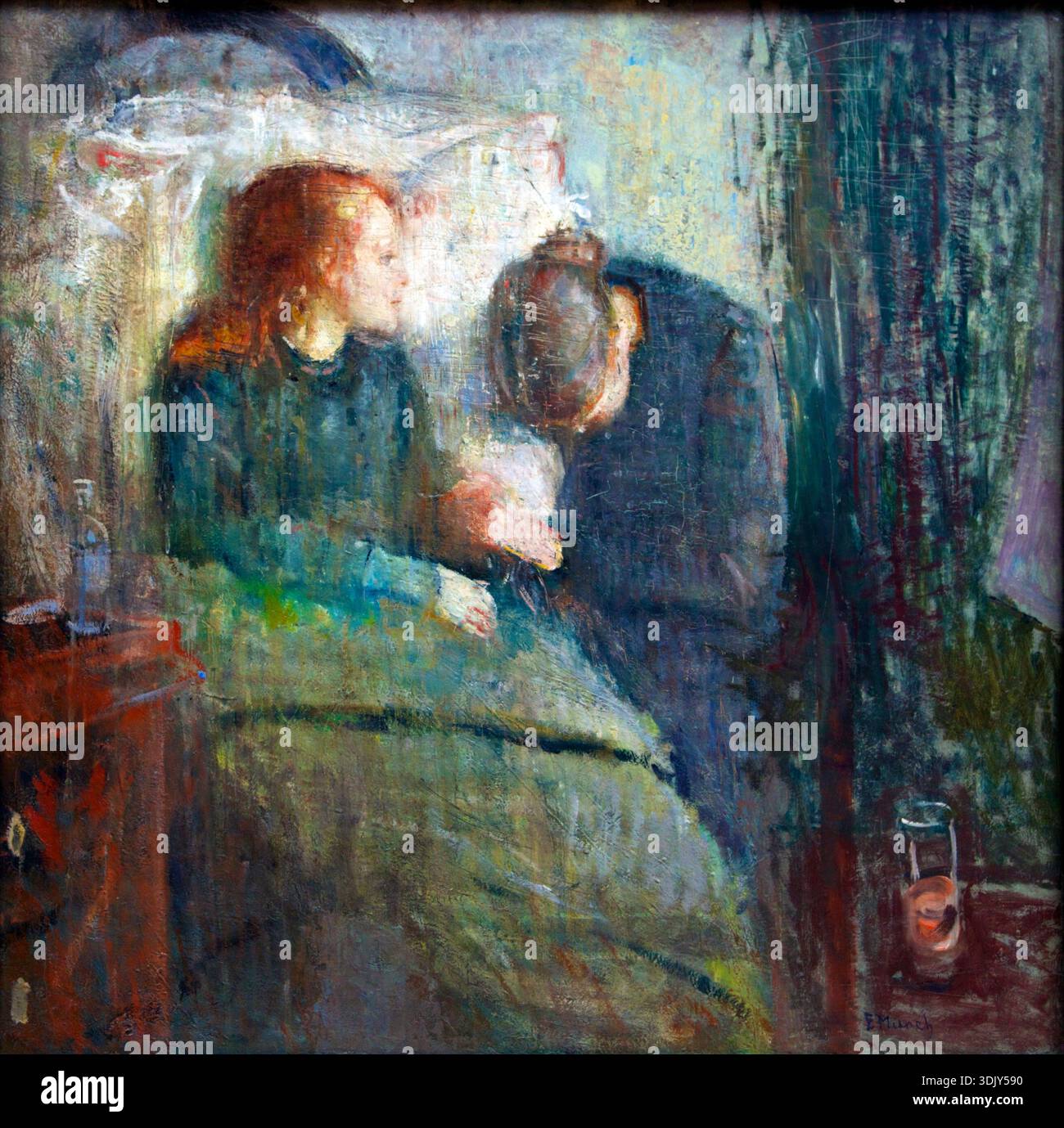 The Sick Child di Edvard Munch, 1886 Foto Stock