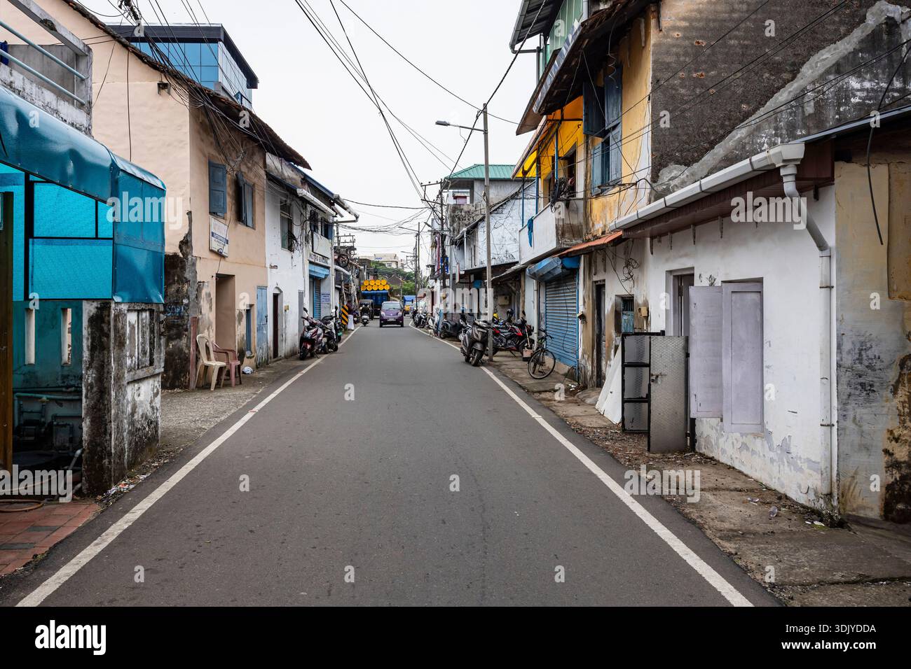 Strada principale di Jew Town, Mattancherry, Kochi(Cochin), Kerala, India, Asia meridionale, Asia Foto Stock