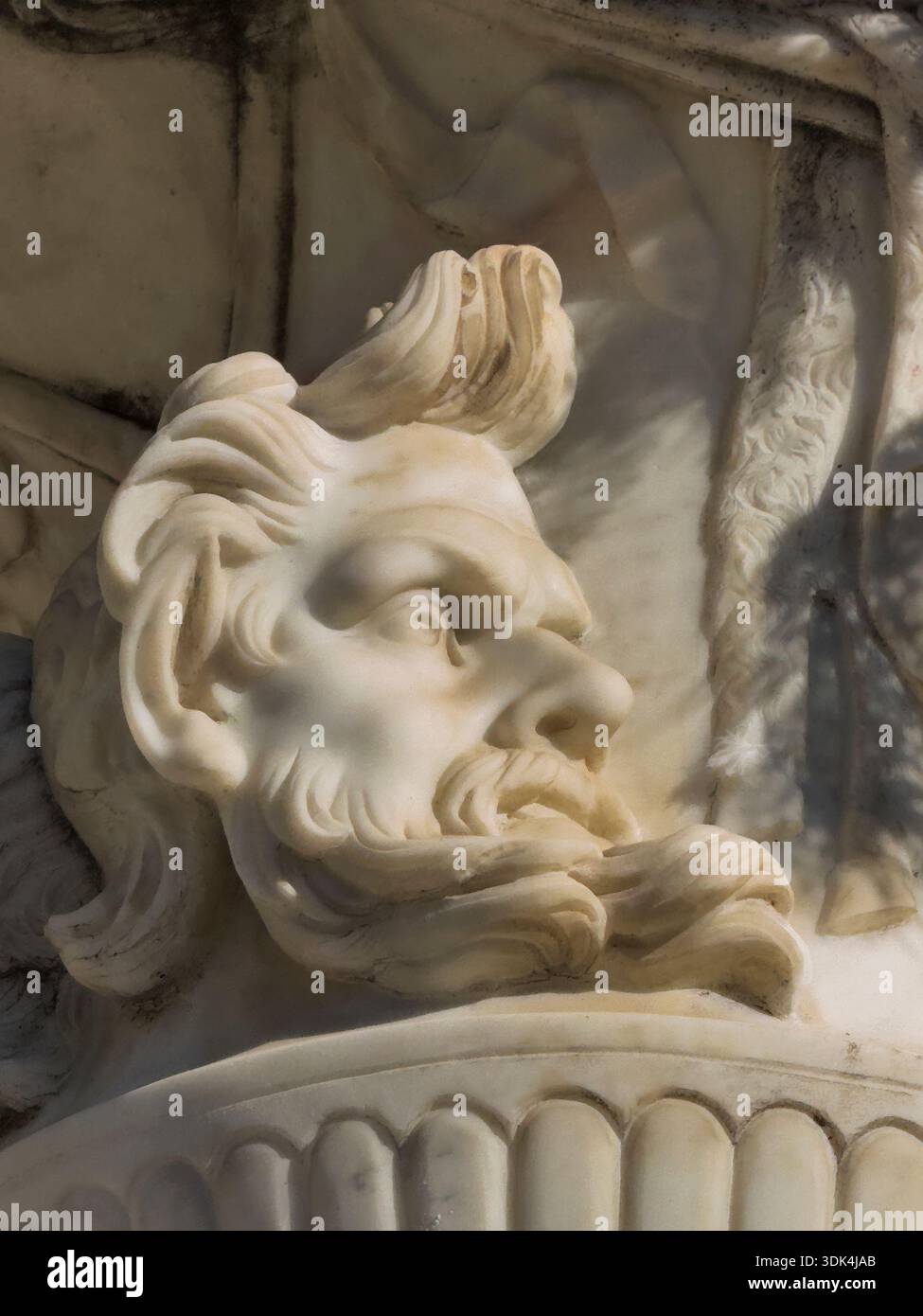 Copia della scultura la Marseillaise. Dello scultore francese Francesco Rude nel parco dei Giardini di Villa Borghese - Roma, Italia Foto Stock