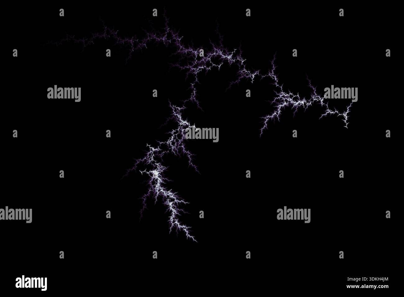 Abstract viola design fulmini Foto Stock