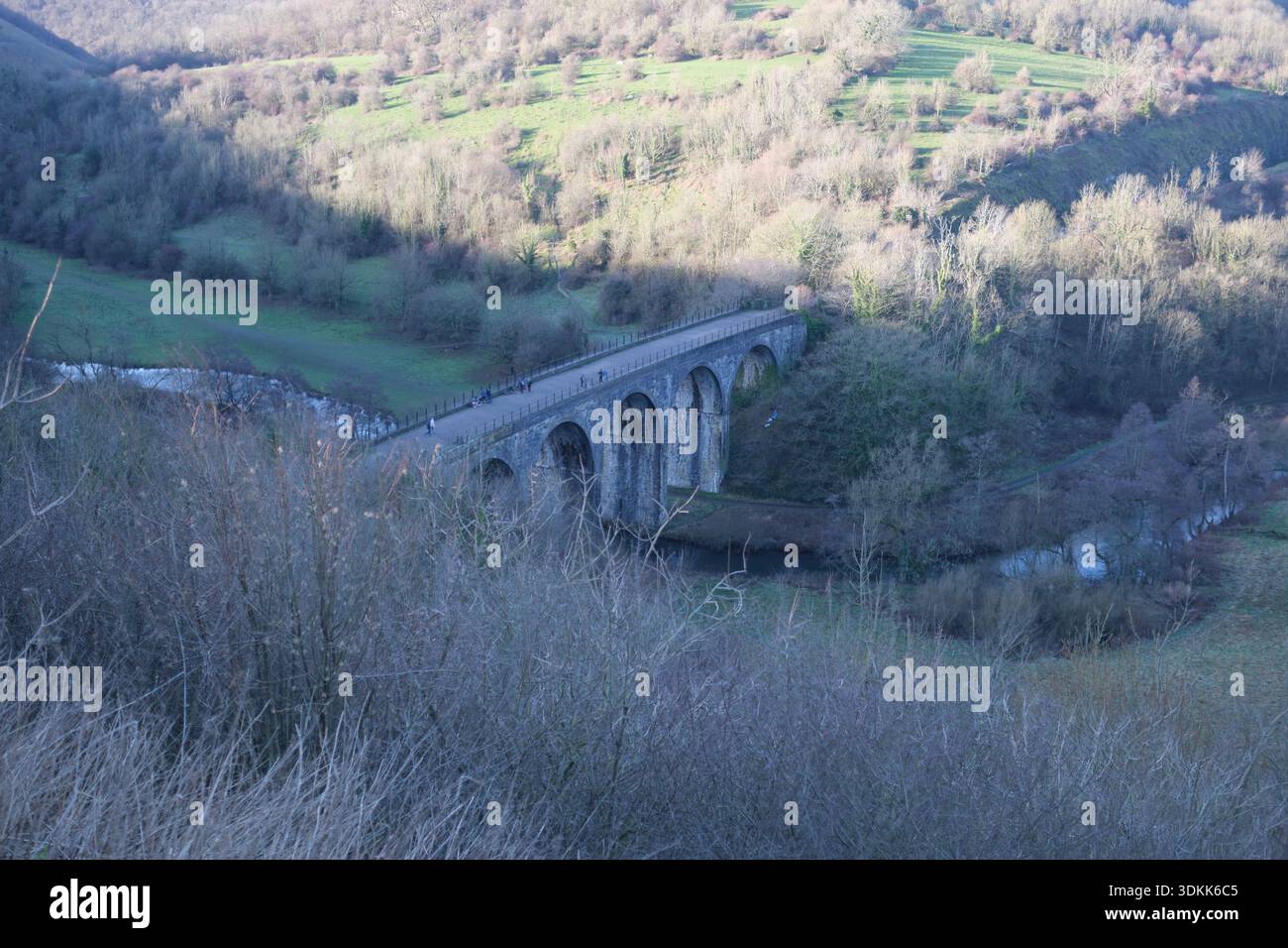Monsal Trail Foto Stock