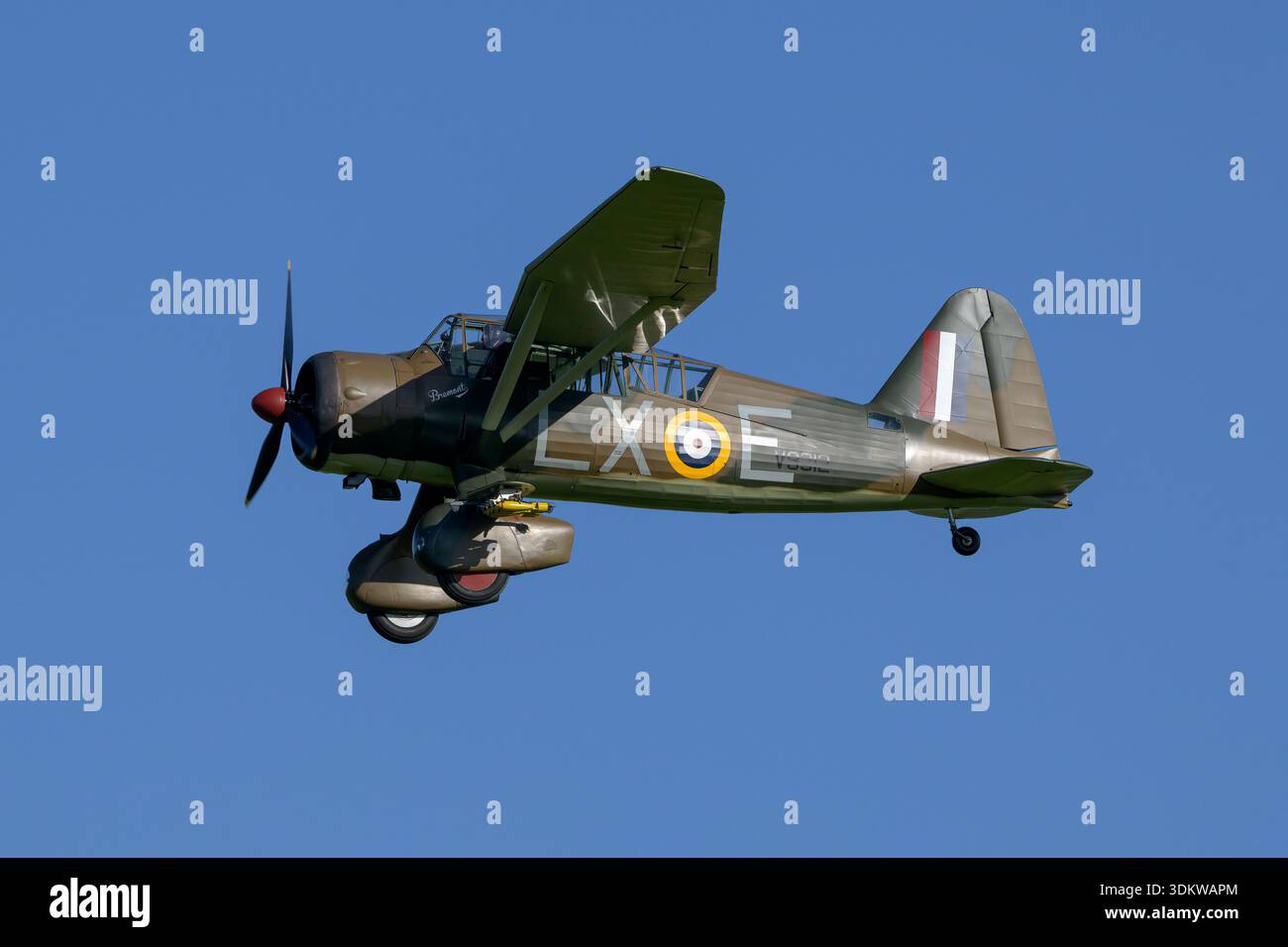 Il classico velivolo leggero Westland Lysander WW2 Foto Stock
