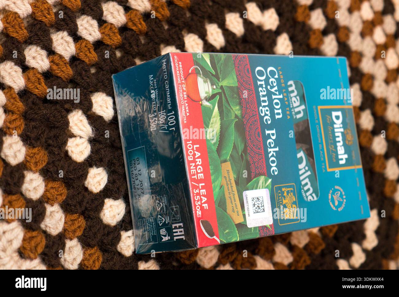 Tè Dilmah Ceylon Orange Pekoe. Foto Stock
