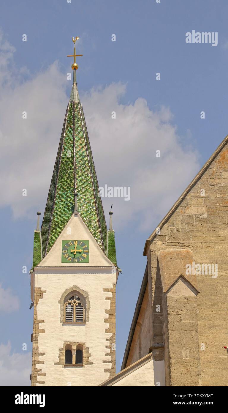 Stadtkirche St. Johannes Baptist Bad-Saulgau, distretto di Sigmaringen Foto Stock