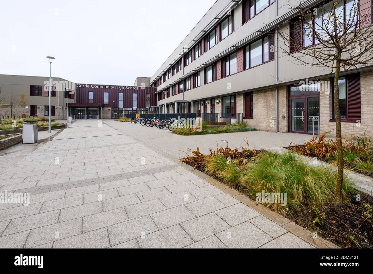 Inaugurazione ufficiale della nuova Currie High School Foto Stock