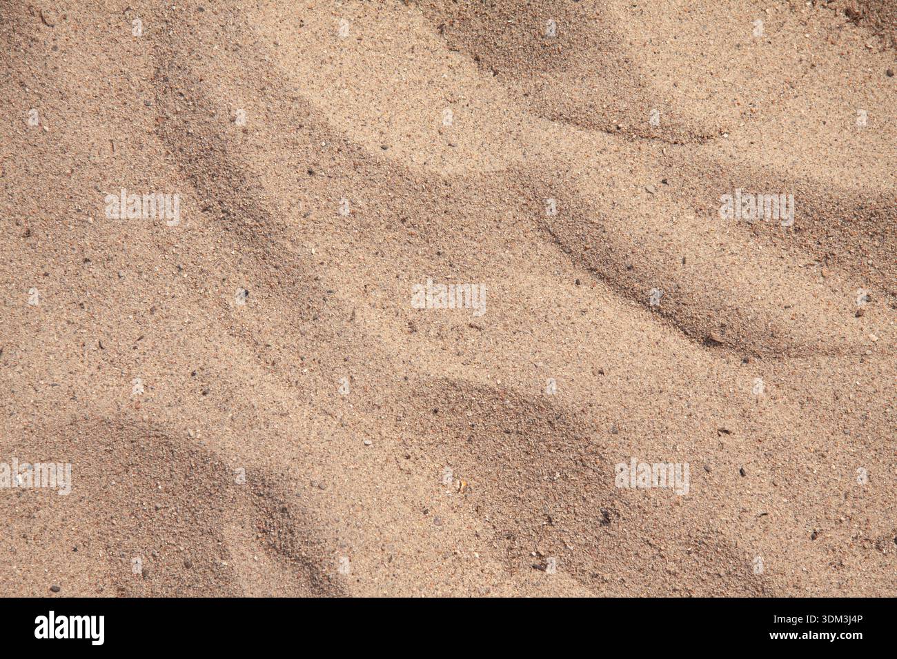 Sabbia sulla spiaggia primo piano sfondo con spazio per le copie Foto Stock