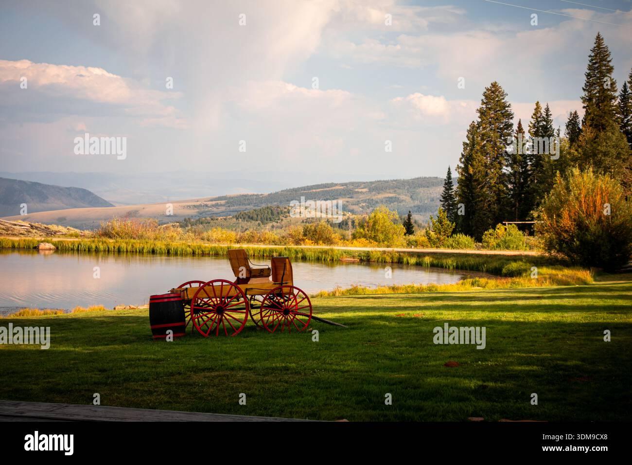 Latigo Dude Ranch in Colorado Foto Stock