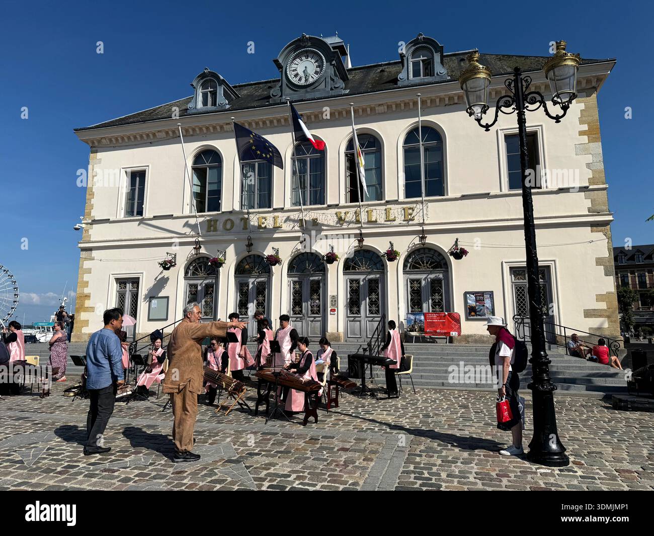 Honfleur, Korea live festival, Calvados, Normandia, Francia, Europa Foto Stock