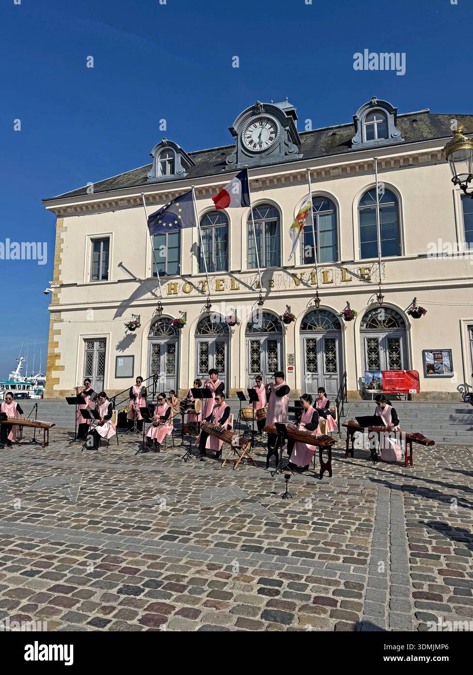 Honfleur, Korea live festival, Calvados, Normandia, Francia, Europa Foto Stock