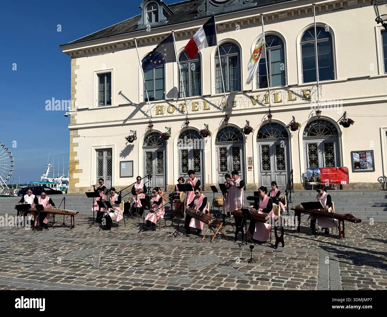 Honfleur, Korea live festival, Calvados, Normandia, Francia, Europa Foto Stock