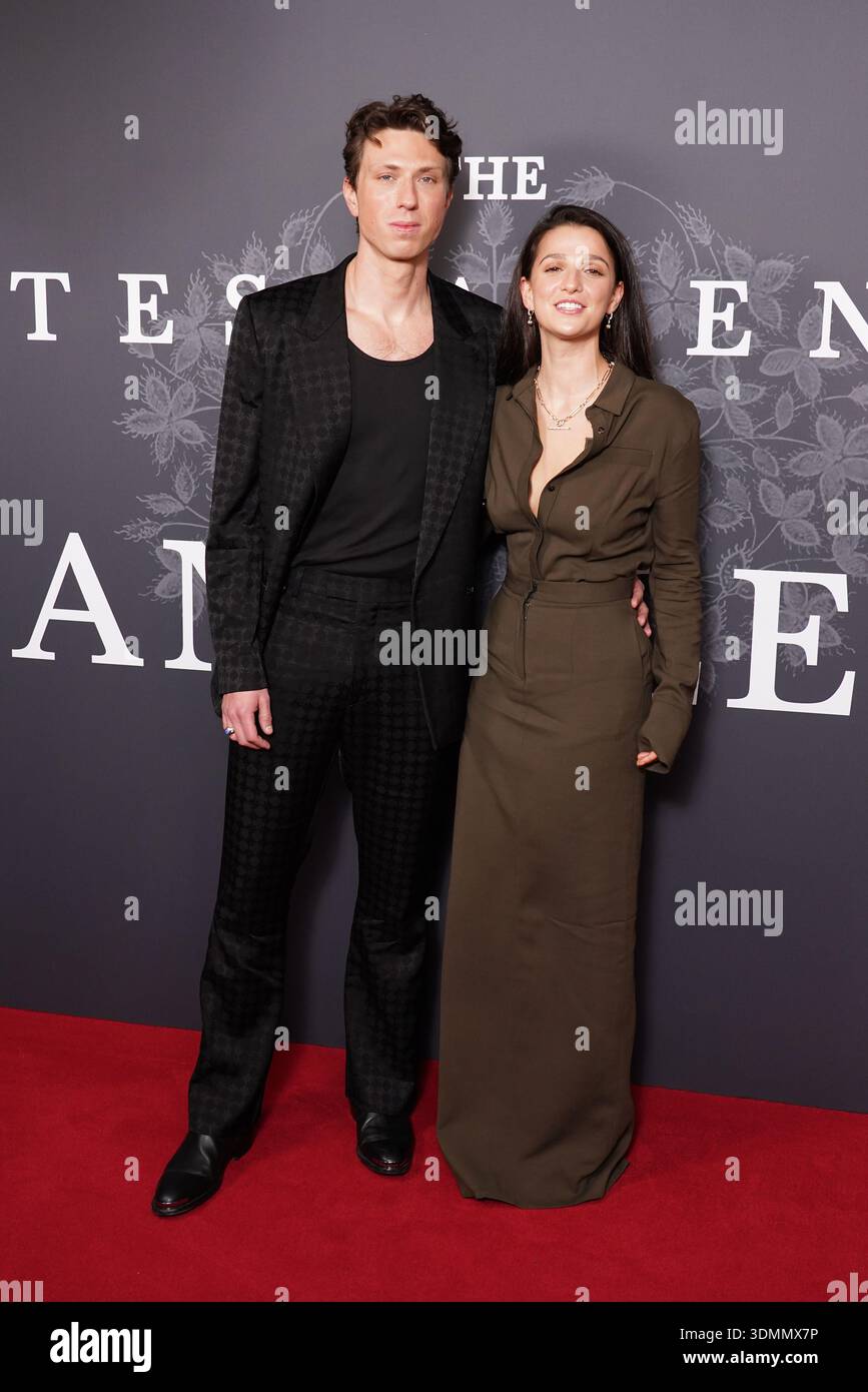 Jamie Bogyo arriva a Picturehouse Central a Londra per la proiezione di gala del Regno Unito del Testamento di Ann Lee. Data foto: Venerdì 6 febbraio 2026. Foto Stock