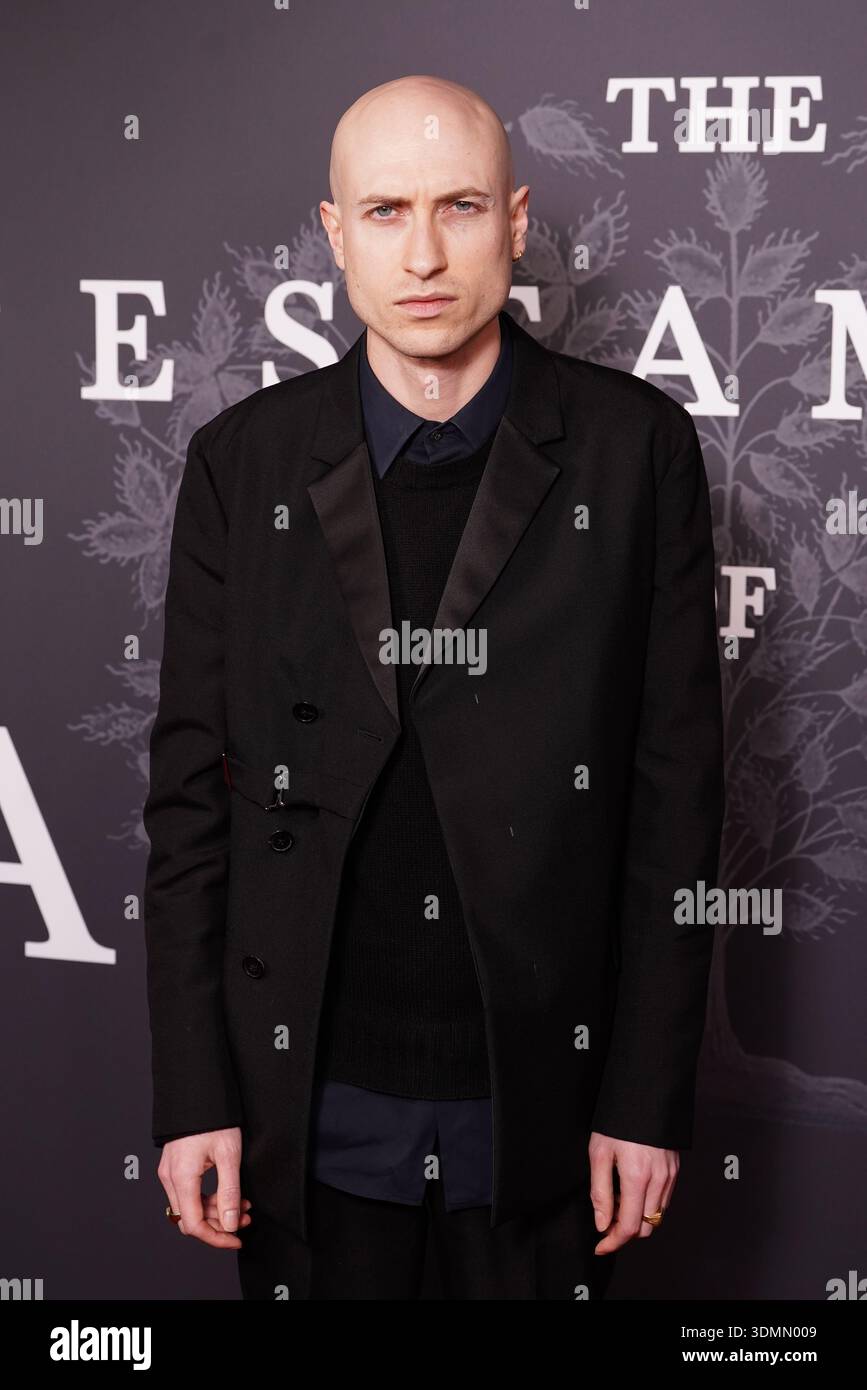 Daniel Blumberg arriva a Picturehouse Central a Londra per la proiezione di gala britannica del Testamento di Ann Lee. Data foto: Venerdì 6 febbraio 2026. Foto Stock
