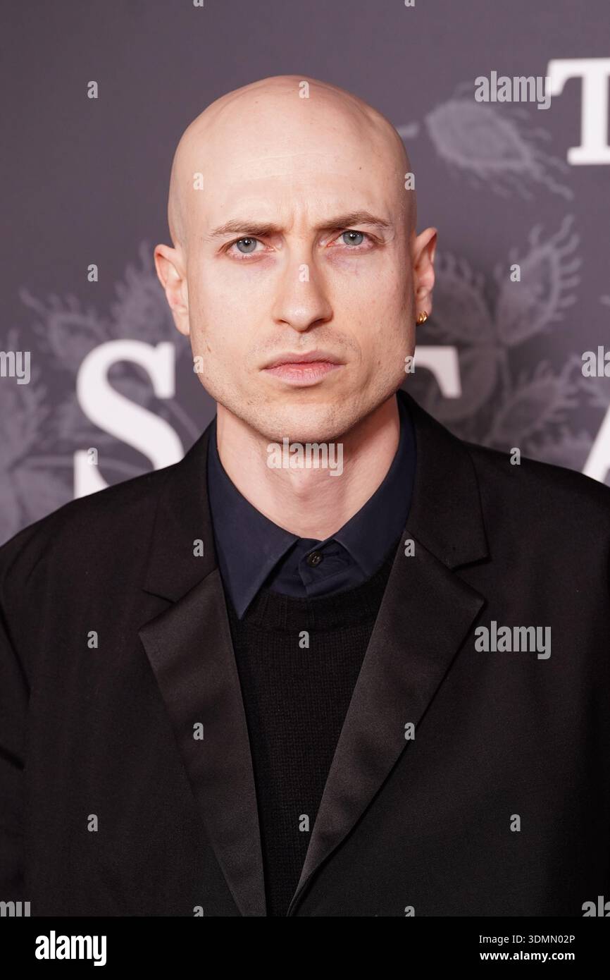 Daniel Blumberg arriva a Picturehouse Central a Londra per la proiezione di gala britannica del Testamento di Ann Lee. Data foto: Venerdì 6 febbraio 2026. Foto Stock