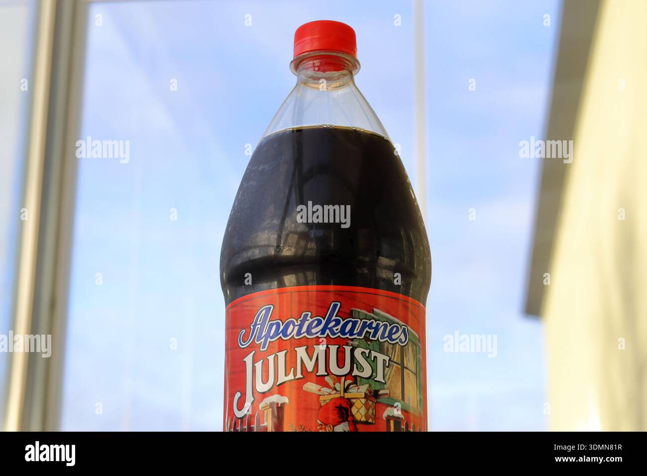 Bevanda svedese julmust. Drink di Natale. Da Apotekarnes. Foto Stock