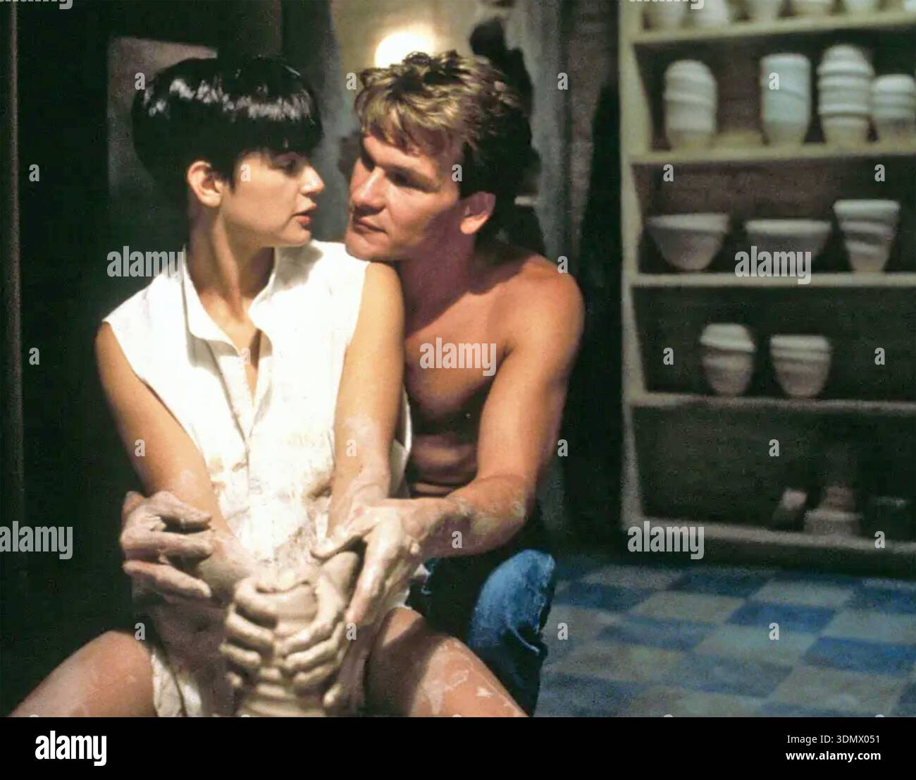 GHOST 1990 Paramount Pictures film con Demi Moore e Patrick Swayze Foto Stock