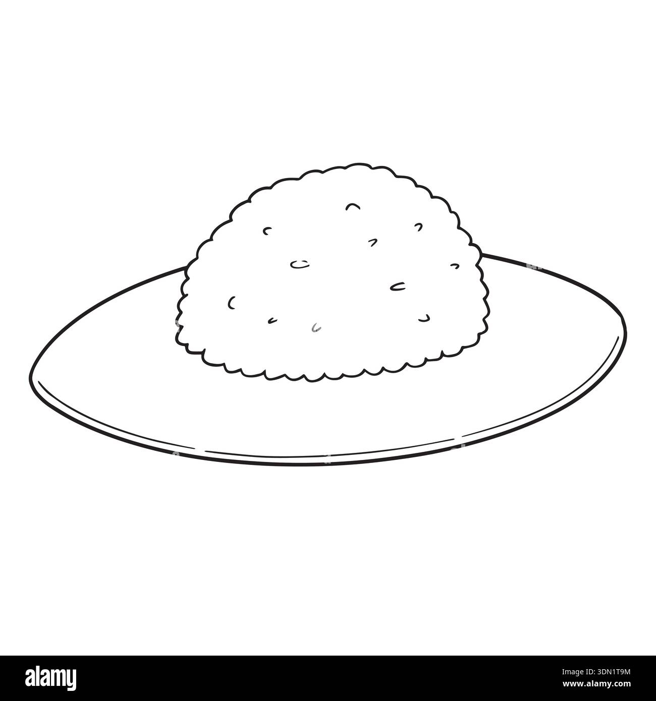 vettore di riso Illustrazione Vettoriale