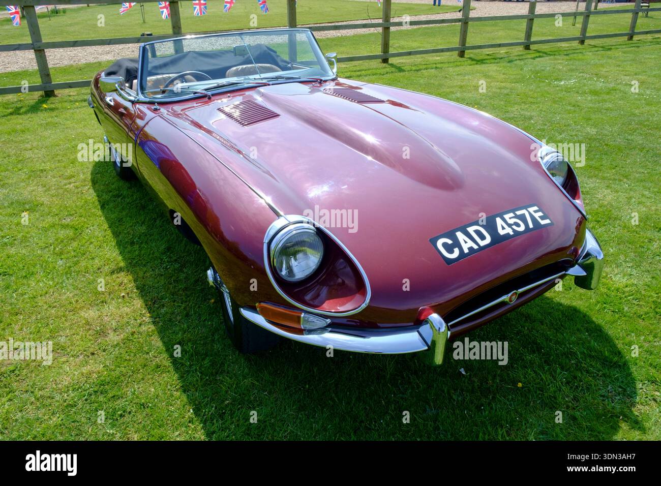 Jaguar E-Type Foto Stock