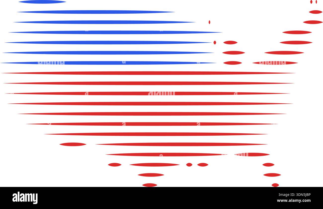 stati uniti d'america stati uniti d'america confine con l'icona vettoriale della mappa usa Illustrazione Vettoriale