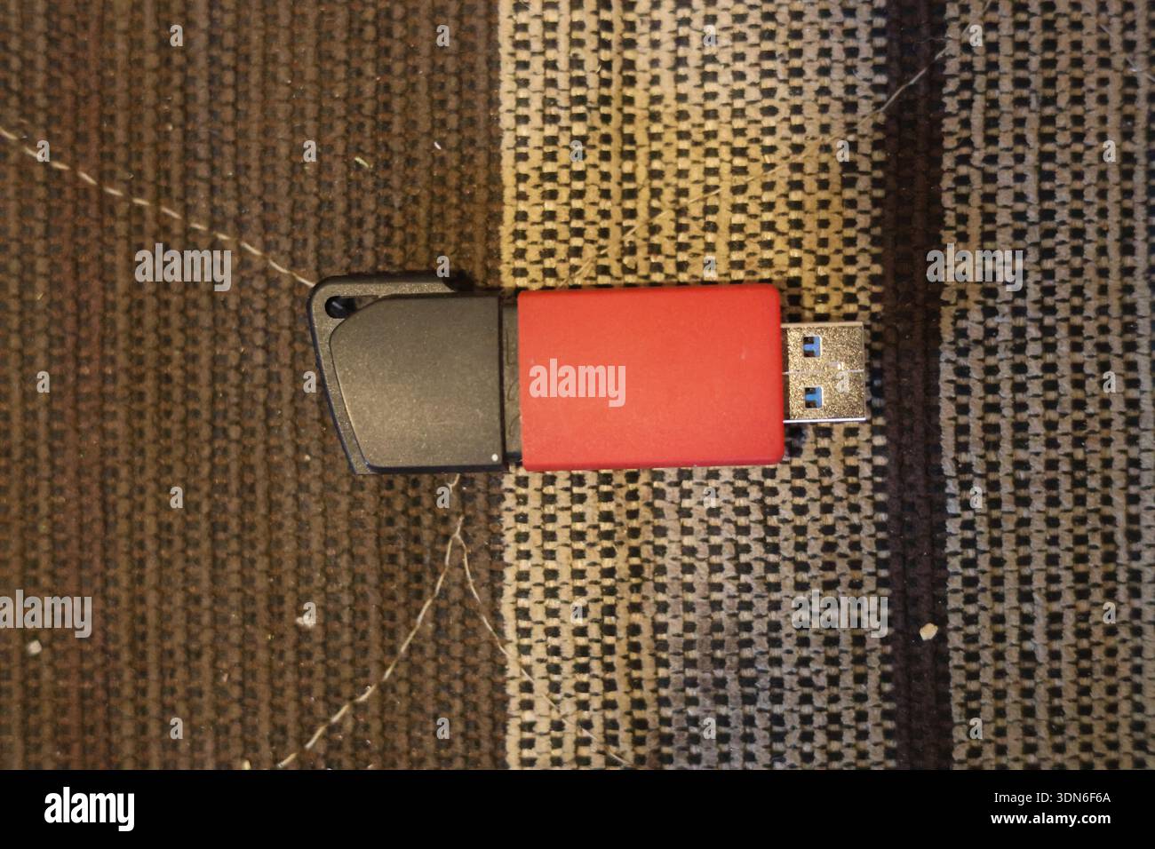 Memoria USB chiavetta flash portatile, normale oggetto di memoria digitale Foto Stock