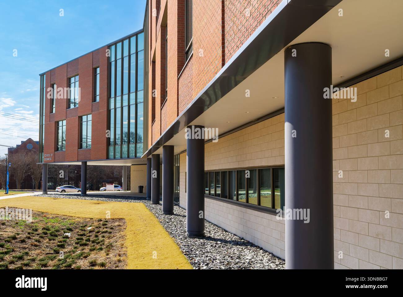 Il New College of Business della North Carolina Central University. Foto Stock