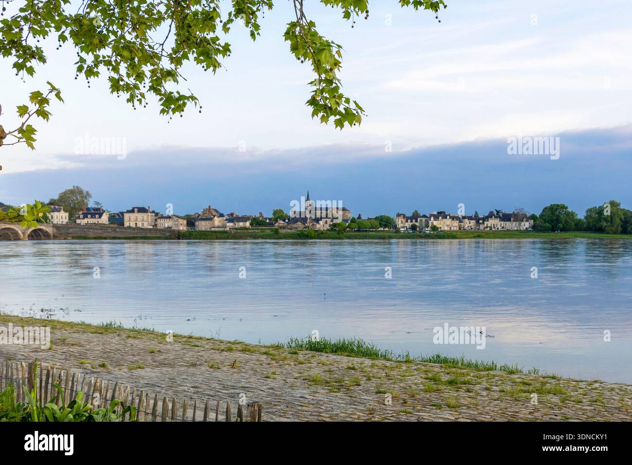 Francia, Maine e Loira, Les Ponts de CE, ristorante Les trois lieux Foto Stock