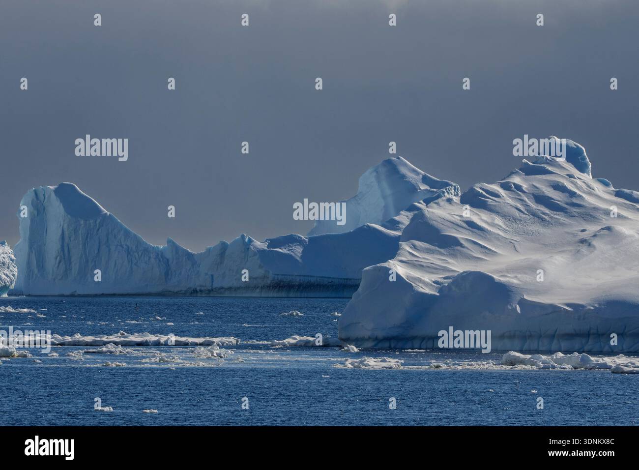 Iceberg, Crystal Sound, Antartide. Foto Stock