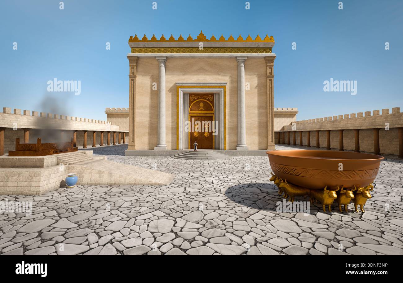 Tempio di gerusalemme 3d immagini e fotografie stock ad alta ...