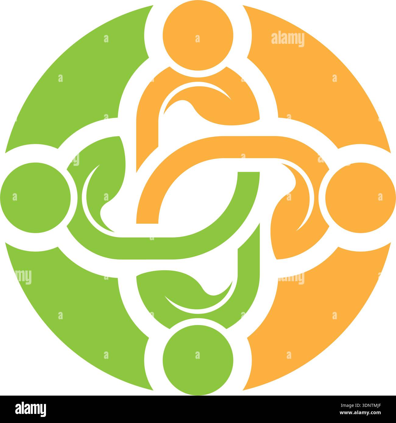 Design dell'icona vettoriale del logo salute Illustrazione Vettoriale