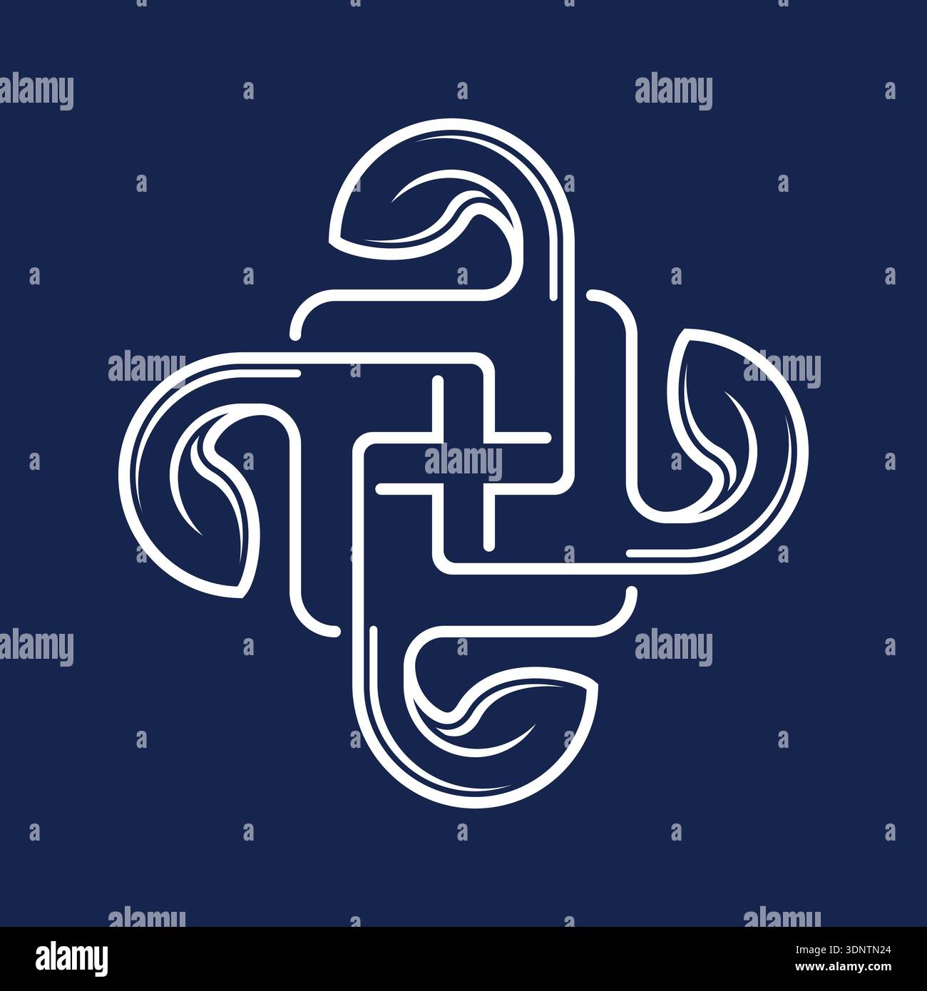 Design dell'icona vettoriale del logo salute Illustrazione Vettoriale