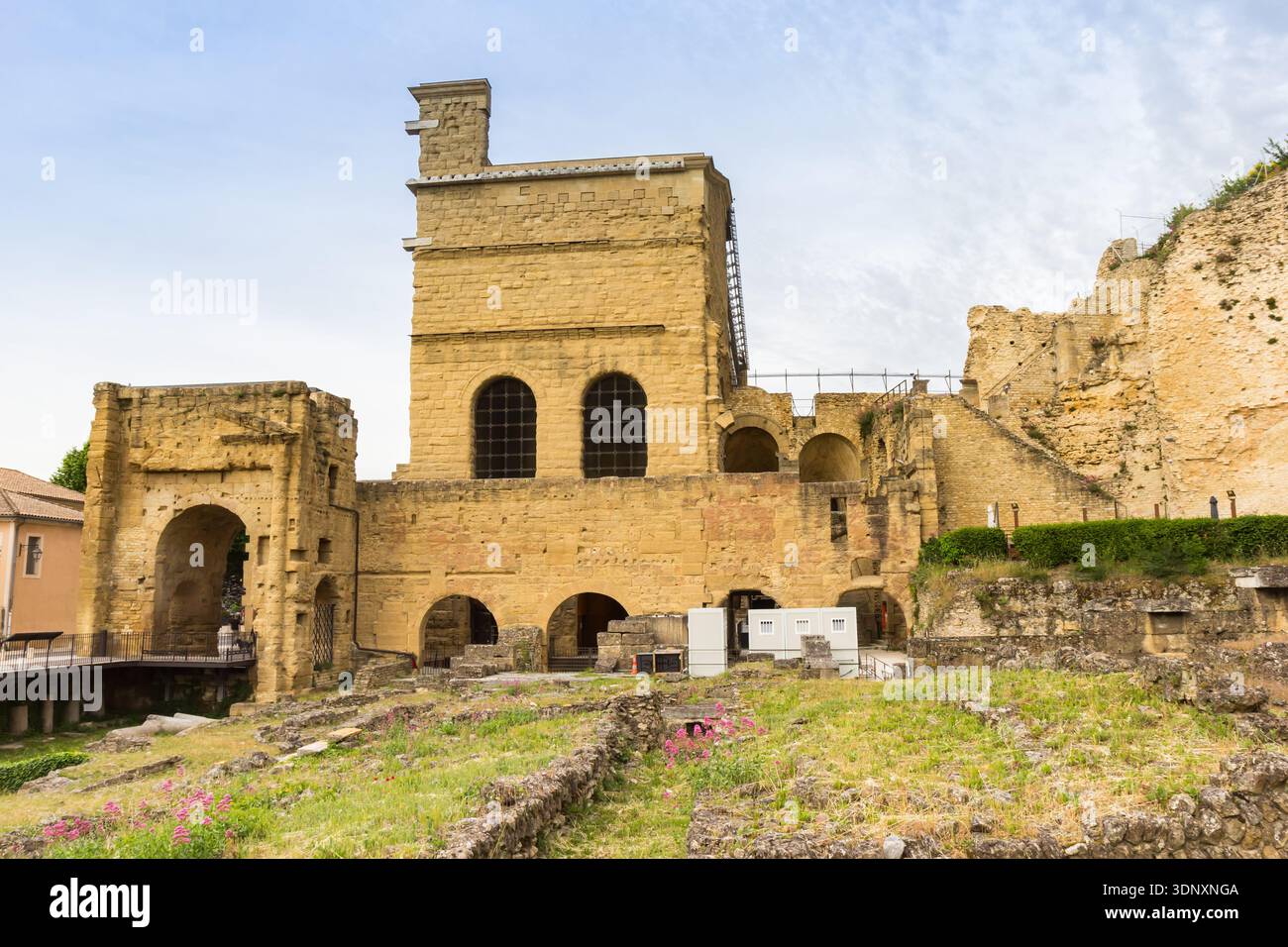 Teatro storico romano di Orange, Vaucluse, Francia Foto Stock