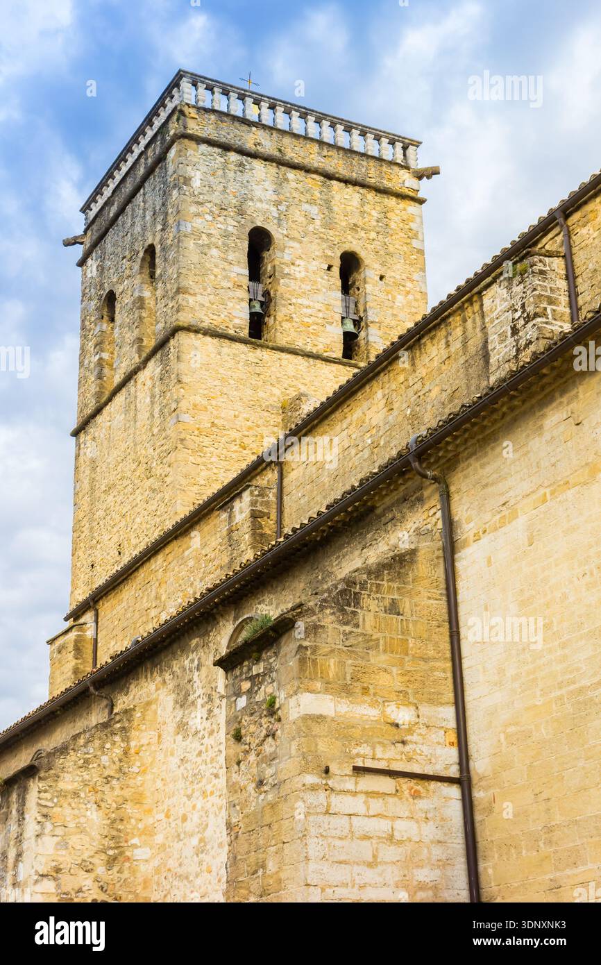 Torre della cattedrale di Notre Dame di Orange, Vaucluse, Francia Foto Stock