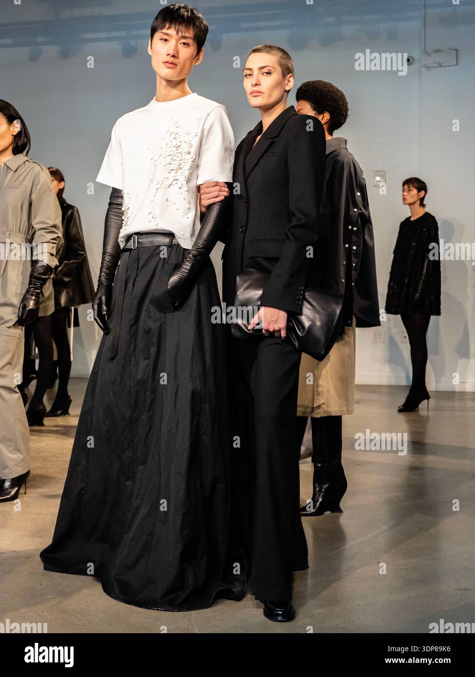 Derek Lam NYFW di Frank Rocco Foto Stock