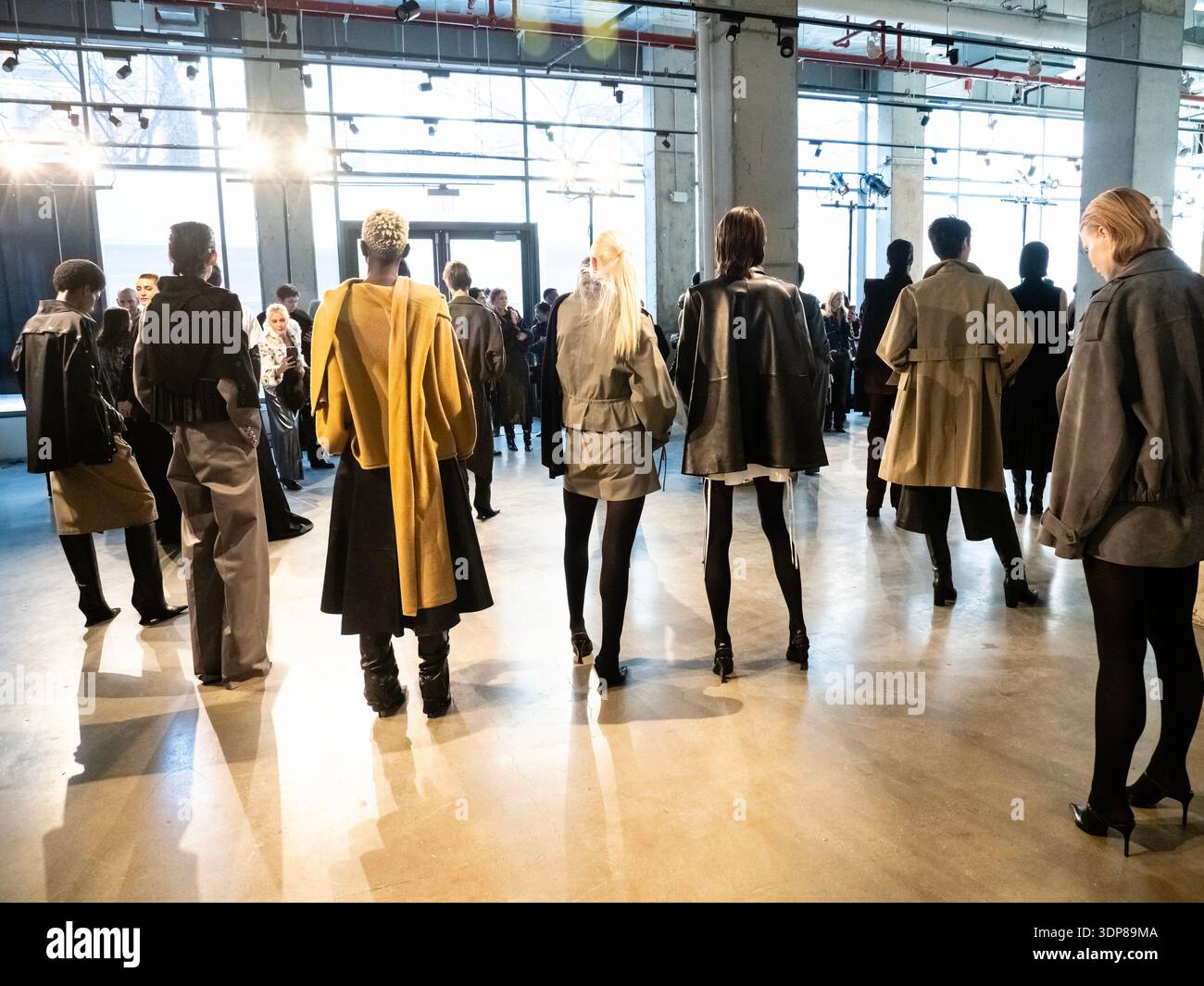 Derek Lam NYFW di Frank Rocco Foto Stock