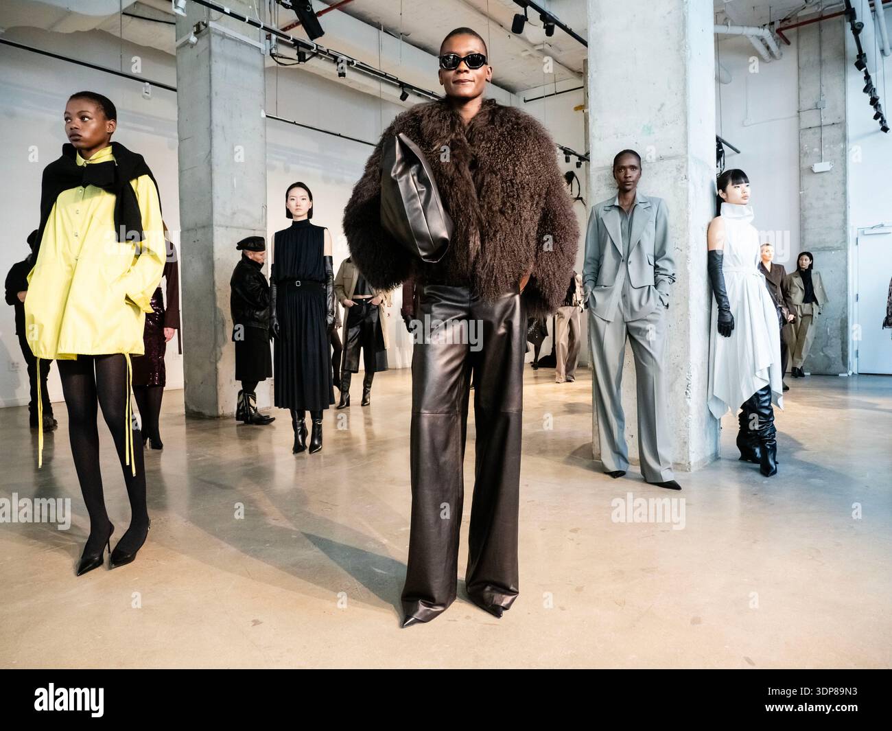 Derek Lam NYFW di Frank Rocco Foto Stock