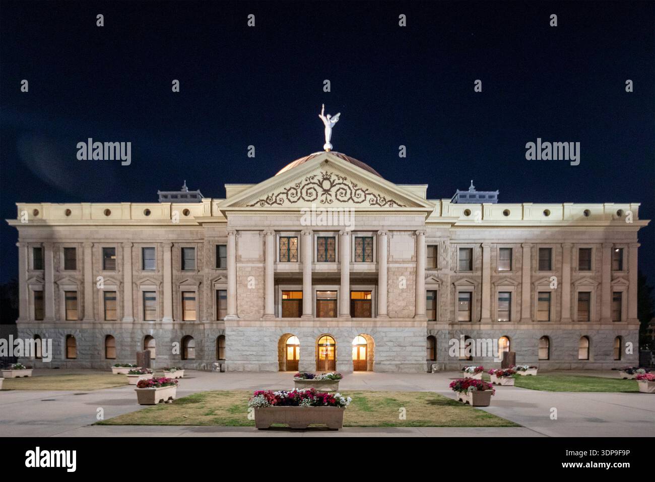 Phoenix, Arizona - il complesso del Campidoglio dell'Arizona. Questo edificio, l'ex campidoglio dello stato, è ora un museo. Foto Stock