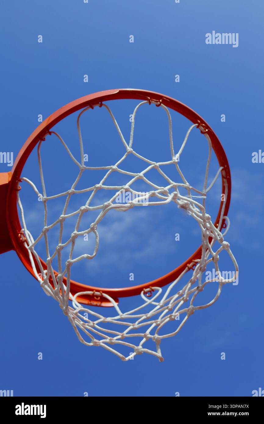 Canestro da basket Foto Stock