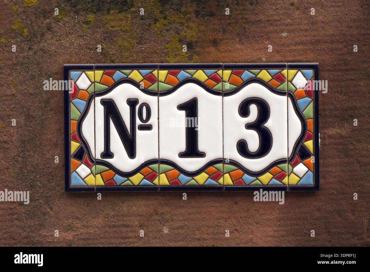 Casa numero 13 Foto Stock