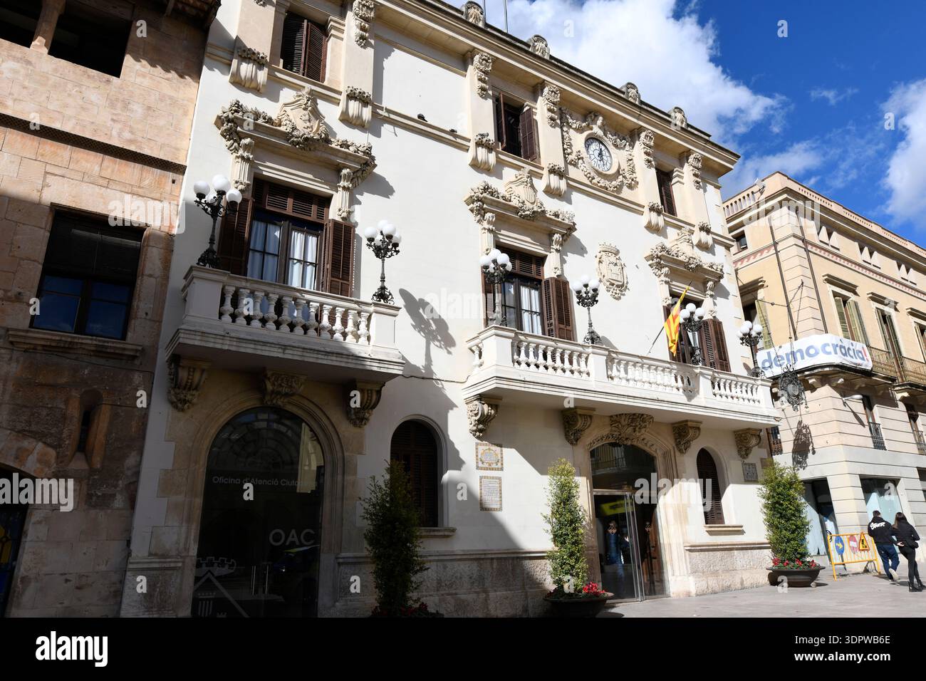Vilafranca del Penedès, municipio. Alt Penedès, provincia di Barcellona, Catalogna, Spagna. Foto Stock